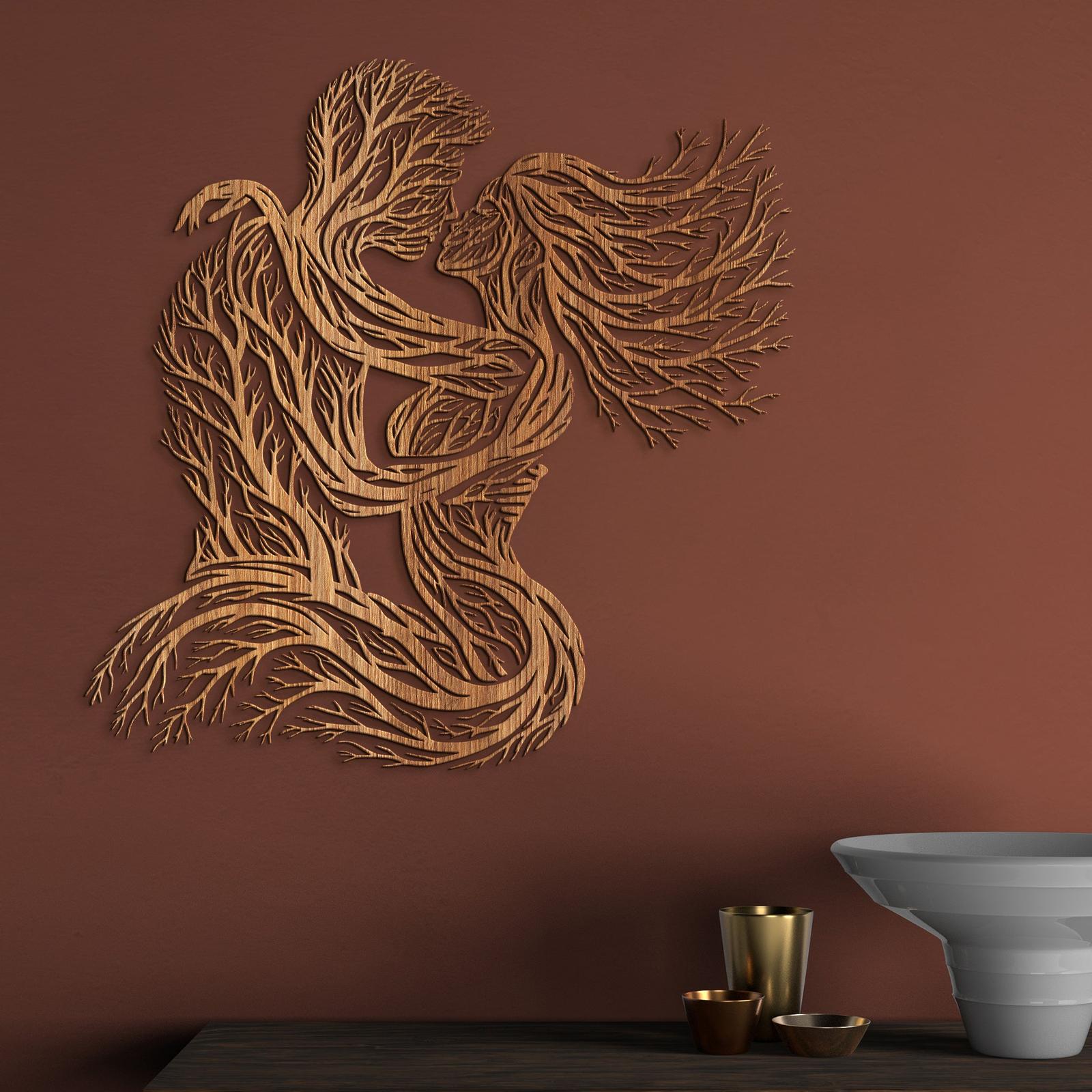 Dekoracia zamilovany par-DREVTEX