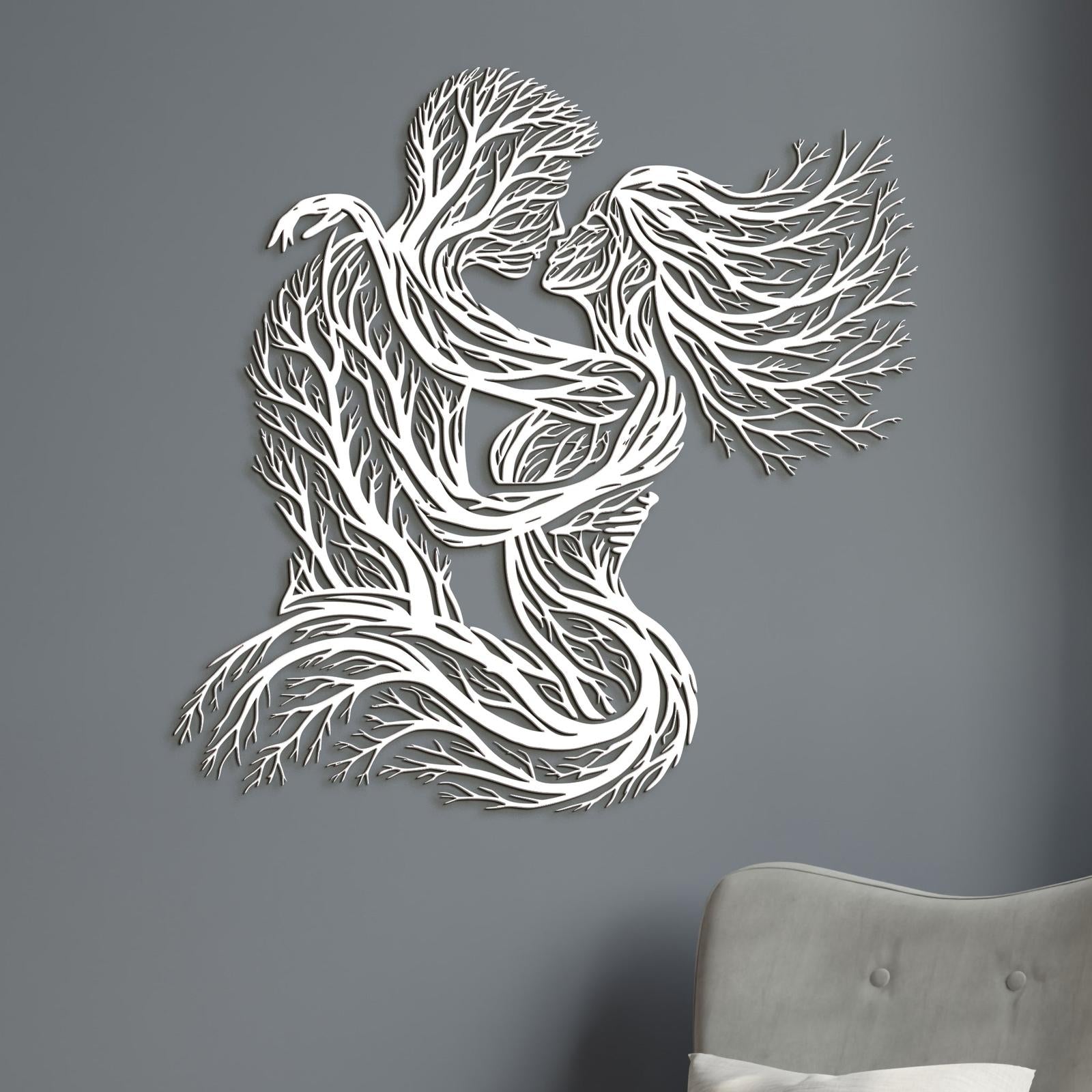 Dekoracia zamilovany par-DREVTEX