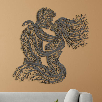 Dekoracia zamilovany par-DREVTEX