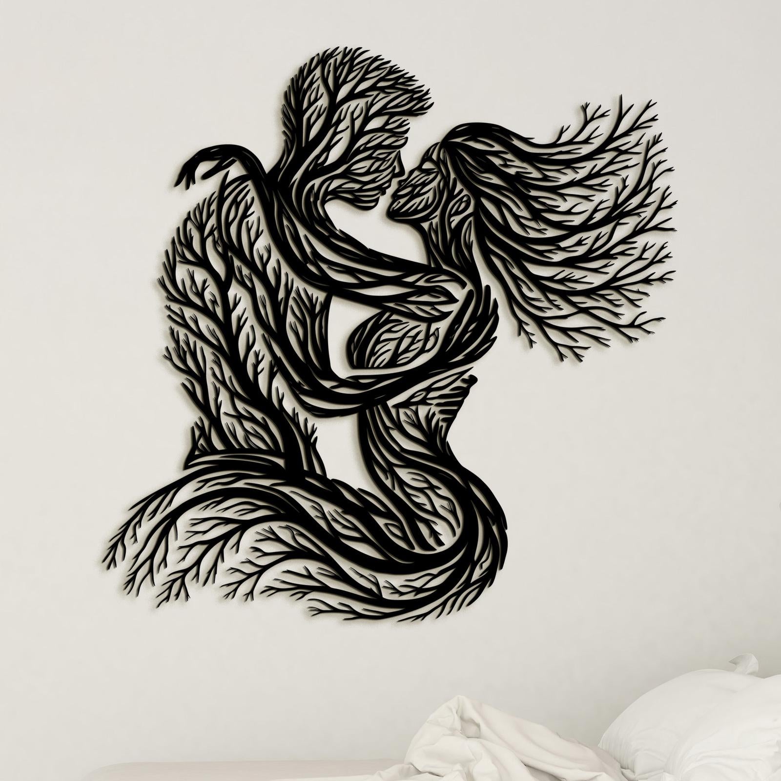 Dekoracia zamilovany par-DREVTEX