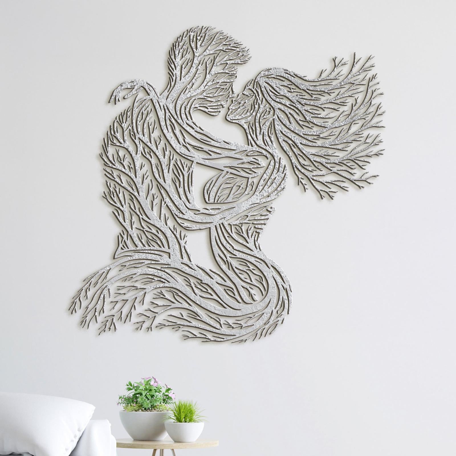 Dekoracia zamilovany par-DREVTEX