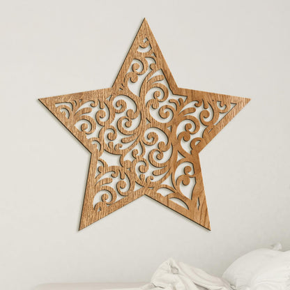 Drevená dekorácia Hviezda orientu-DREVTEX