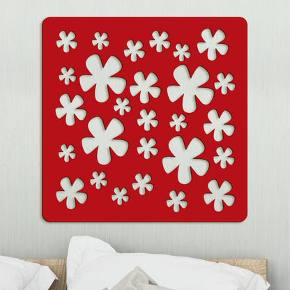 Drevená dekorácia Kvietky-DREVTEX