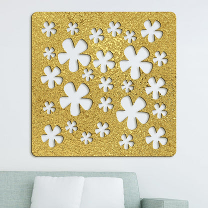 Drevená dekorácia Kvietky-DREVTEX