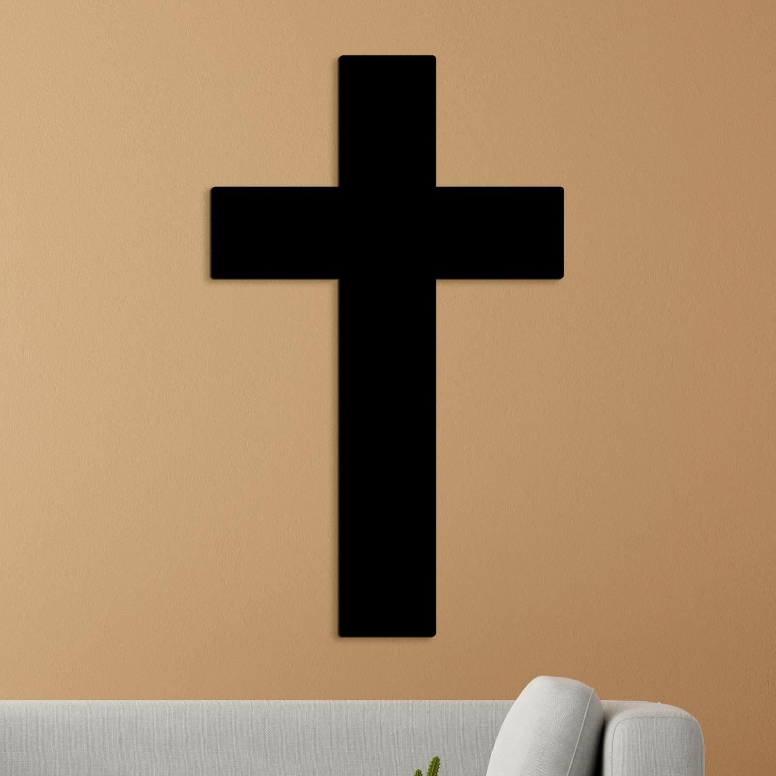 Drevena dekoracia na stenu Kriz-DREVTEX