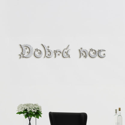 Drevený nápis Dobrú noc-DREVTEX