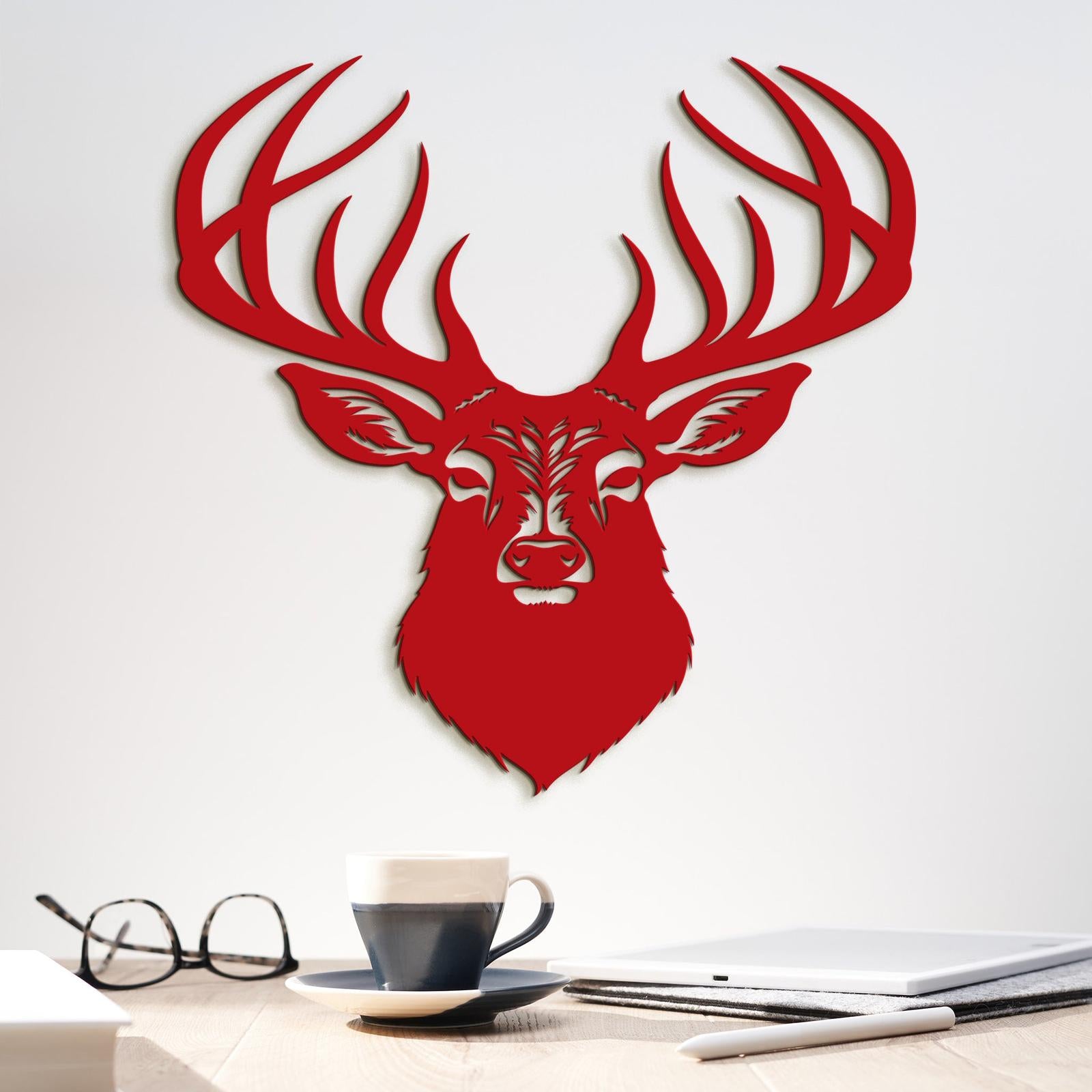 Drevený obraz Jeleň-DREVTEX