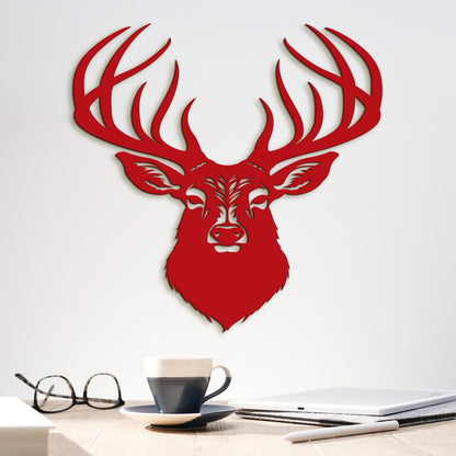 Drevený obraz Jeleň-DREVTEX