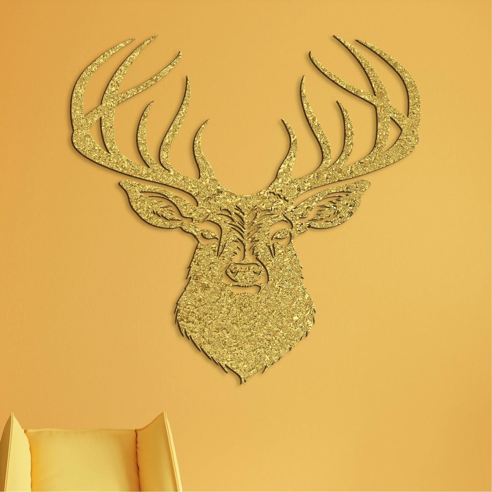 Drevený obraz Jeleň-DREVTEX