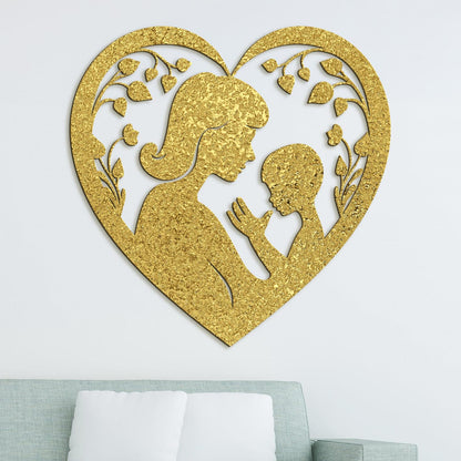 Drevený obraz Matka s dieťaťom-DREVTEX