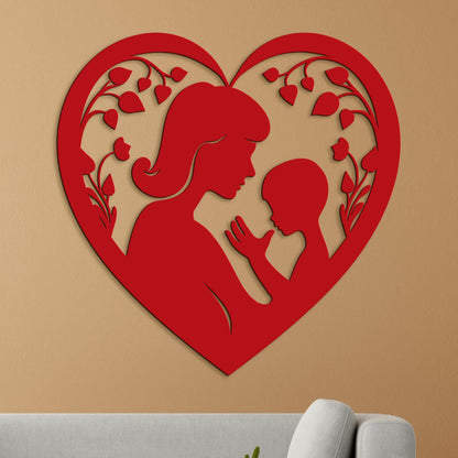 Drevený obraz Matka s dieťaťom-DREVTEX