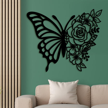 Dreveny obraz Motyl-DREVTEX