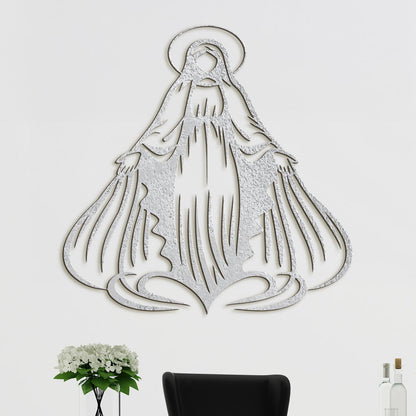 Drevený obraz Panna Mária-DREVTEX