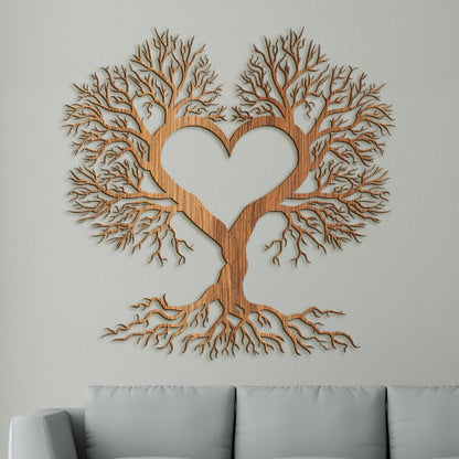 Drevený Strom života a lásky-DREVTEX