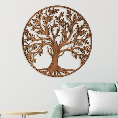 Drevený strom života FLOWER-DREVTEX