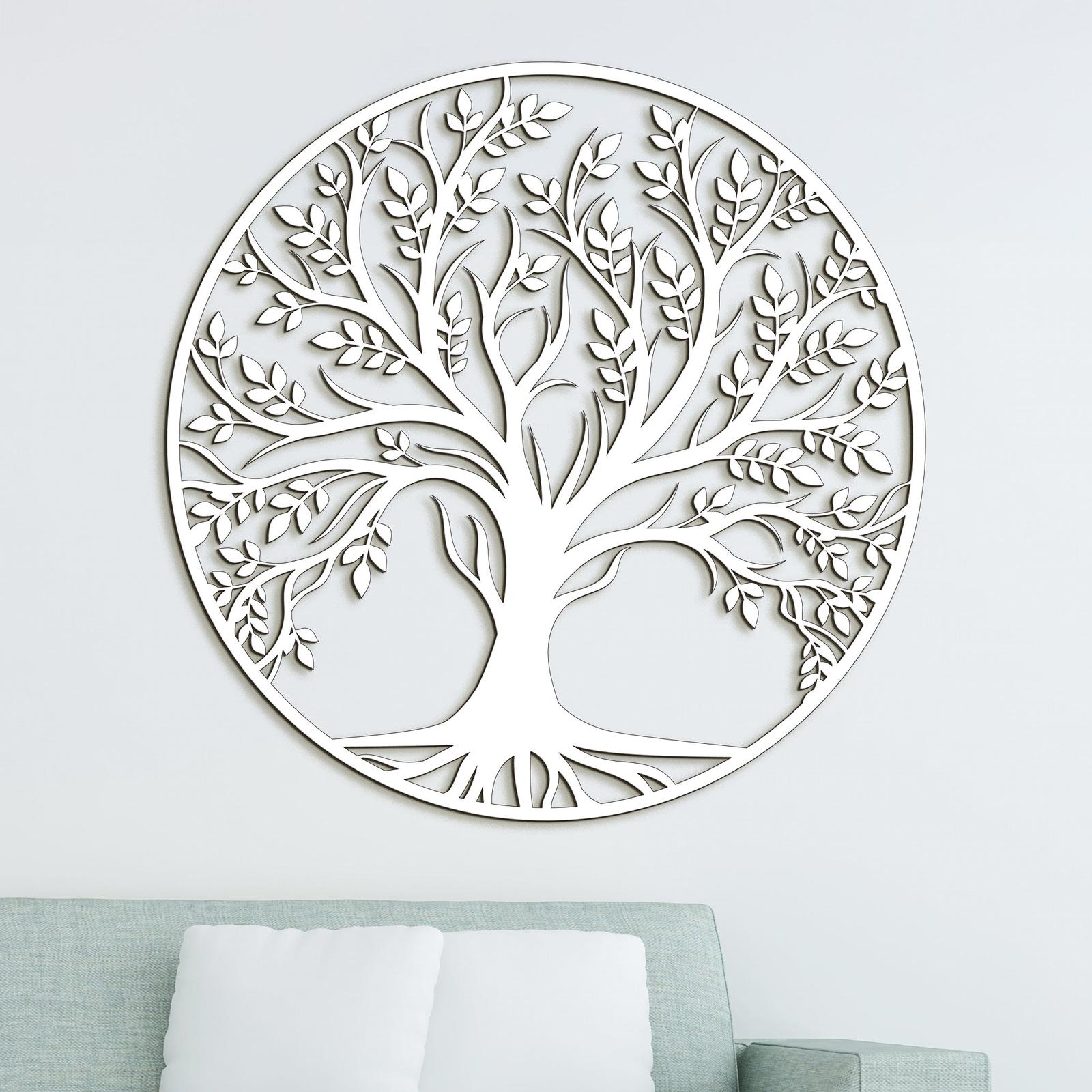 Drevený strom života FLOWER-DREVTEX