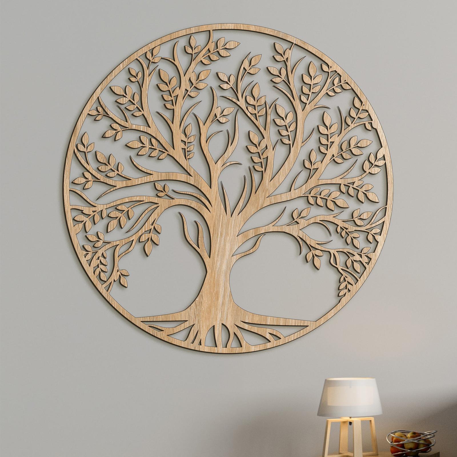 Drevený strom života FLOWER-DREVTEX