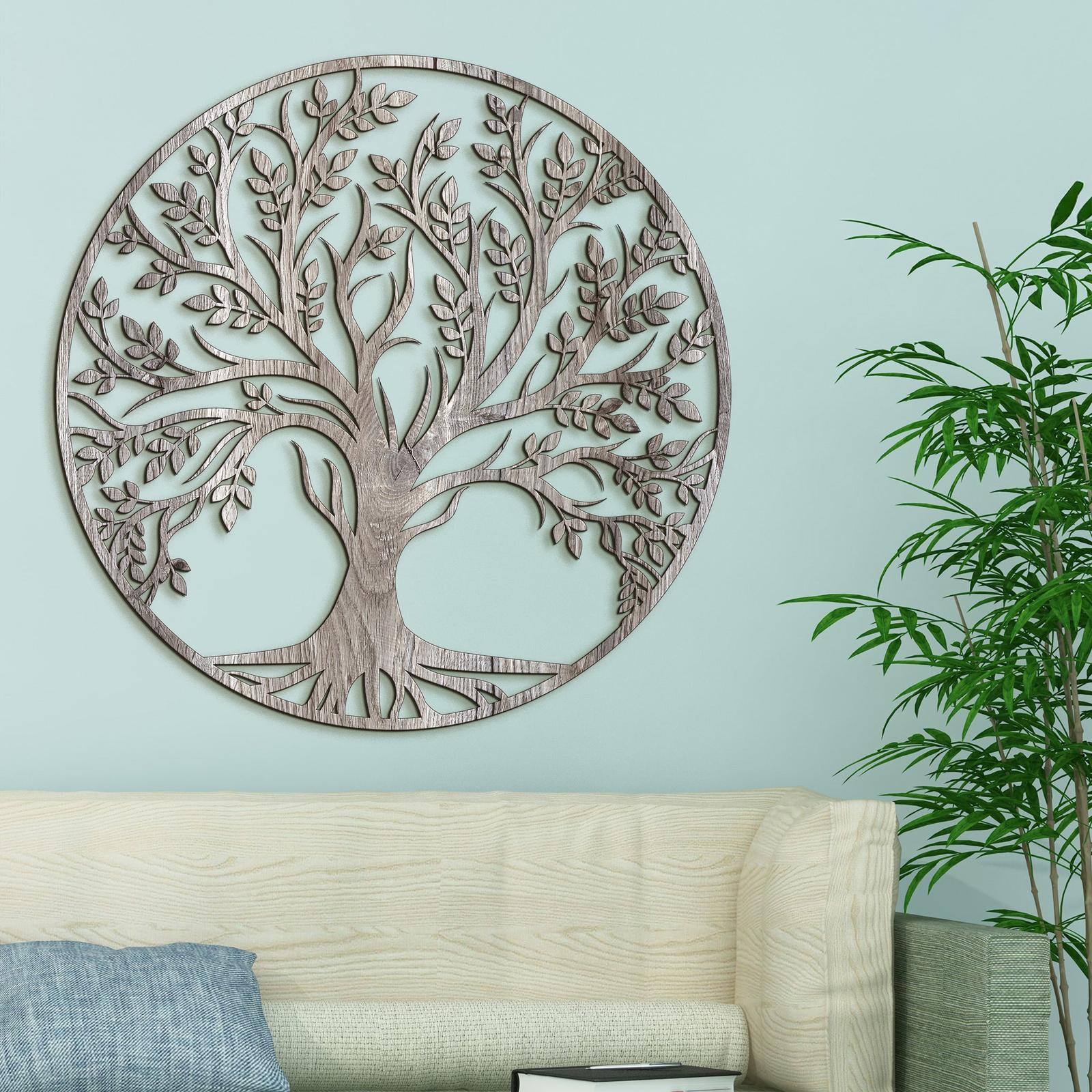 Drevený strom života FLOWER-DREVTEX