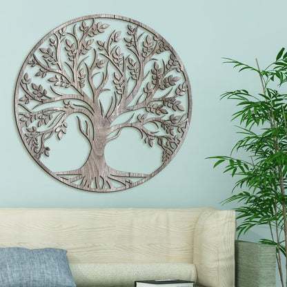 Drevený strom života FLOWER-DREVTEX