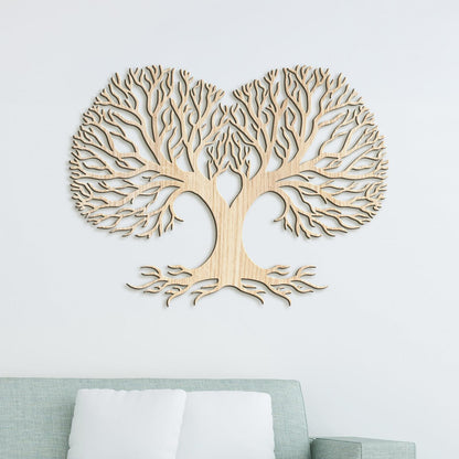 Drevený strom života Pľúca Zeme-DREVTEX