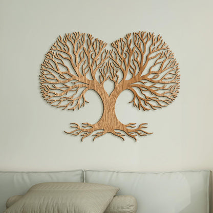 Drevený strom života Pľúca Zeme-DREVTEX