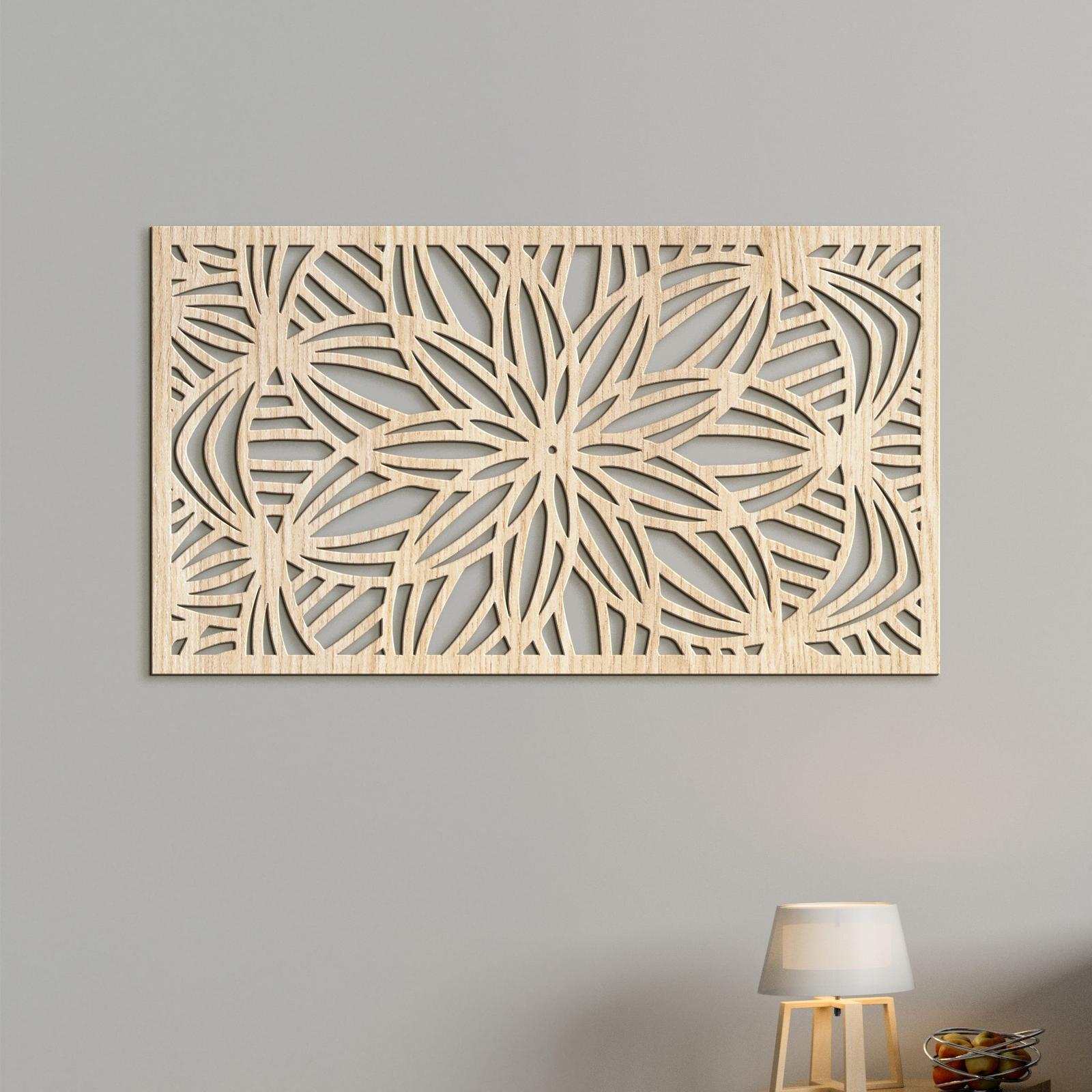 Luxusná drevena mandala LÁSKA-DREVTEX