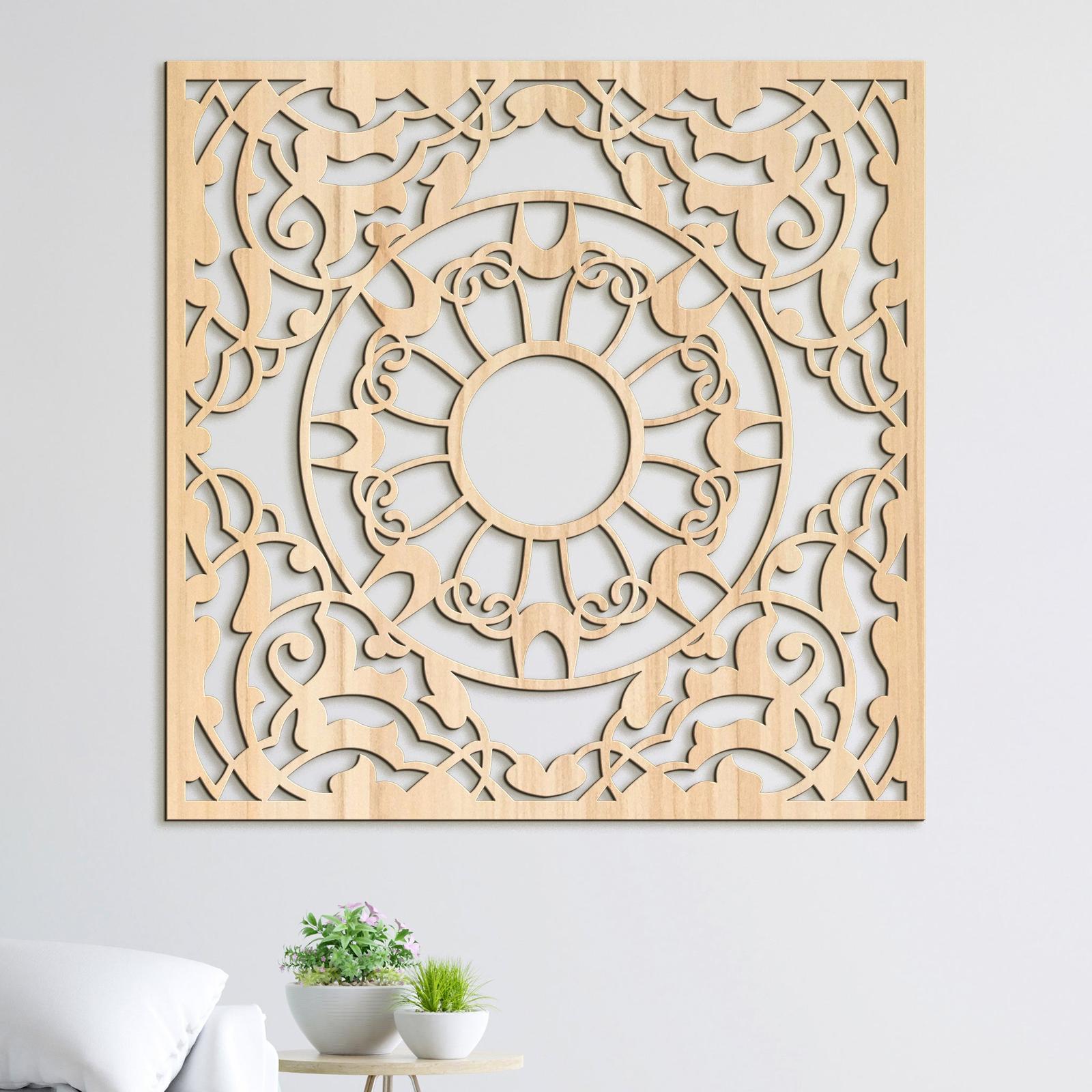 Mandala Luce slnka-DREVTEX