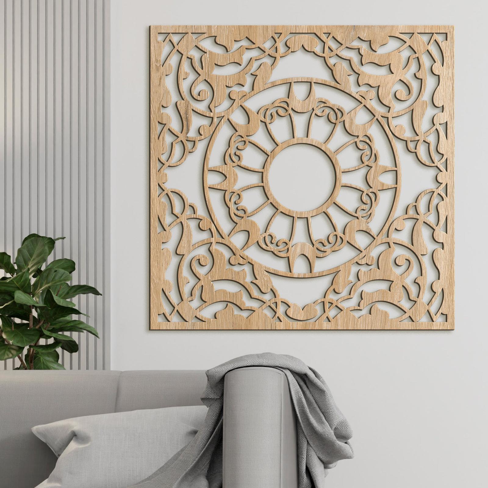 Mandala Luce slnka-DREVTEX