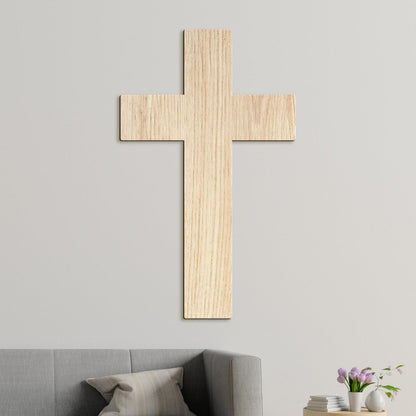 Drevena dekoracia na stenu Kriz-DREVTEX