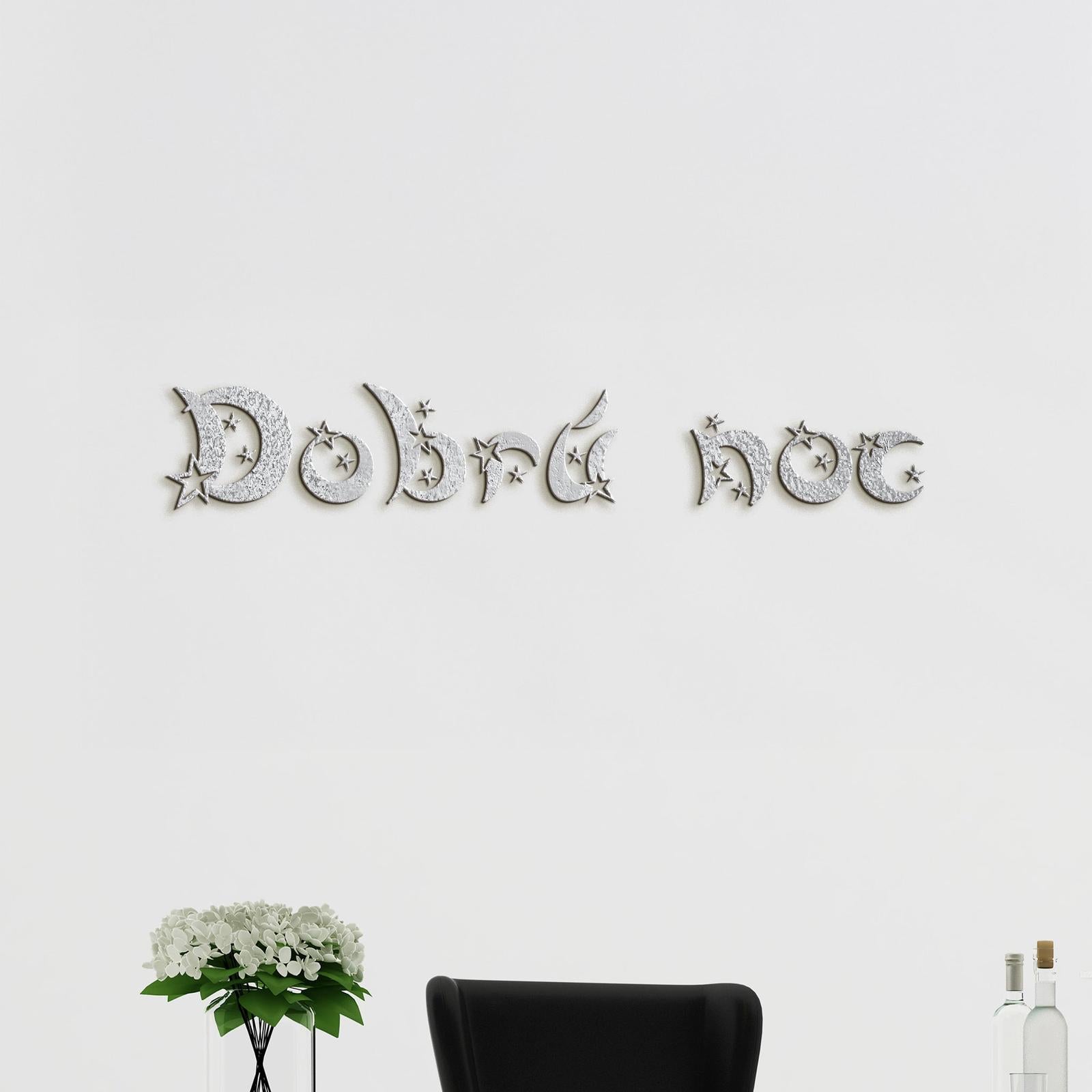 Drevený nápis Dobrú noc-DREVTEX