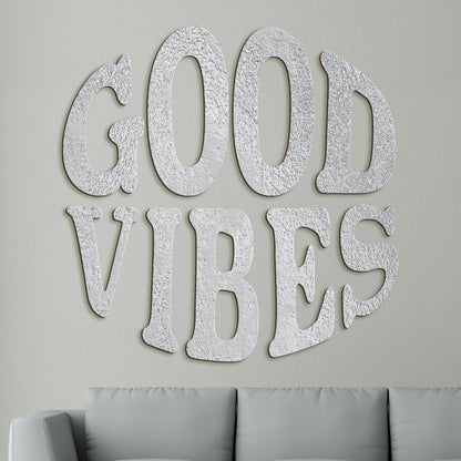 Drevený nápis GOOD VIBES-DREVTEX