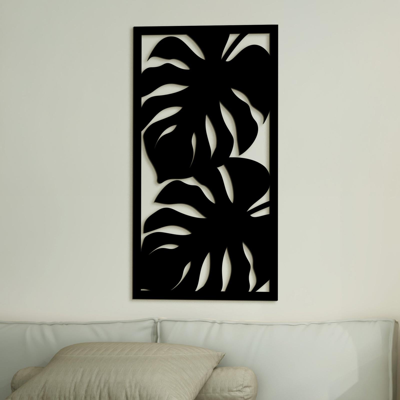 Drevený obraz Lístie-DREVTEX