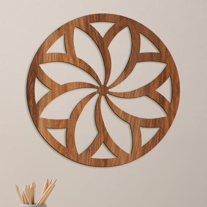 Mandala Slnecny kvet-DREVTEX