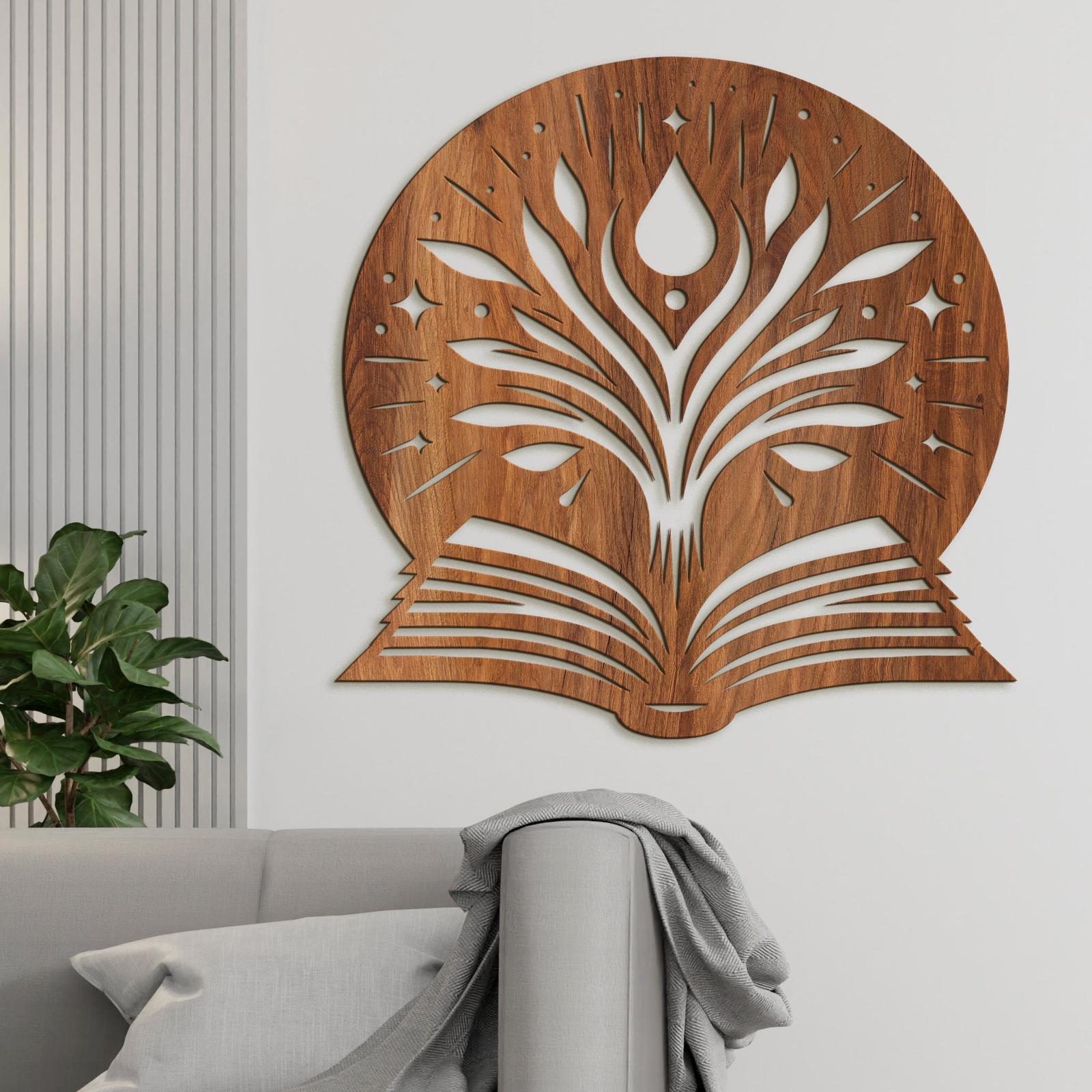 Drevený obraz Strom vedomostí-DREVTEX