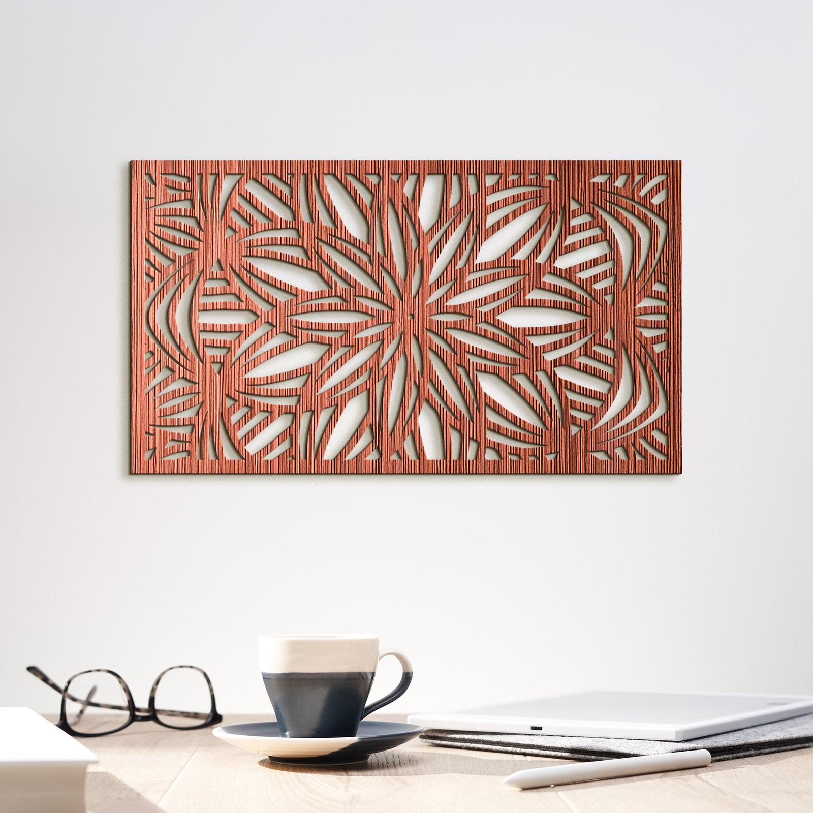 Luxusná drevena mandala LÁSKA-DREVTEX