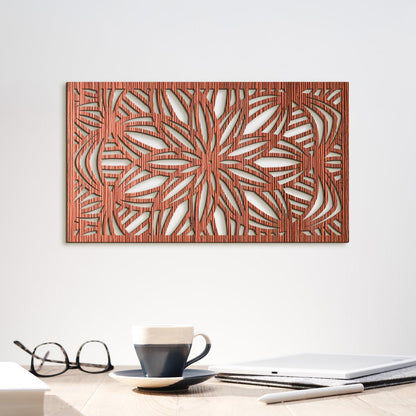 Luxusná drevena mandala LÁSKA-DREVTEX