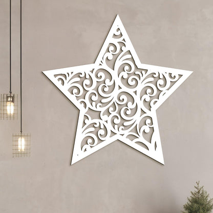 Drevená dekorácia Hviezda orientu-DREVTEX
