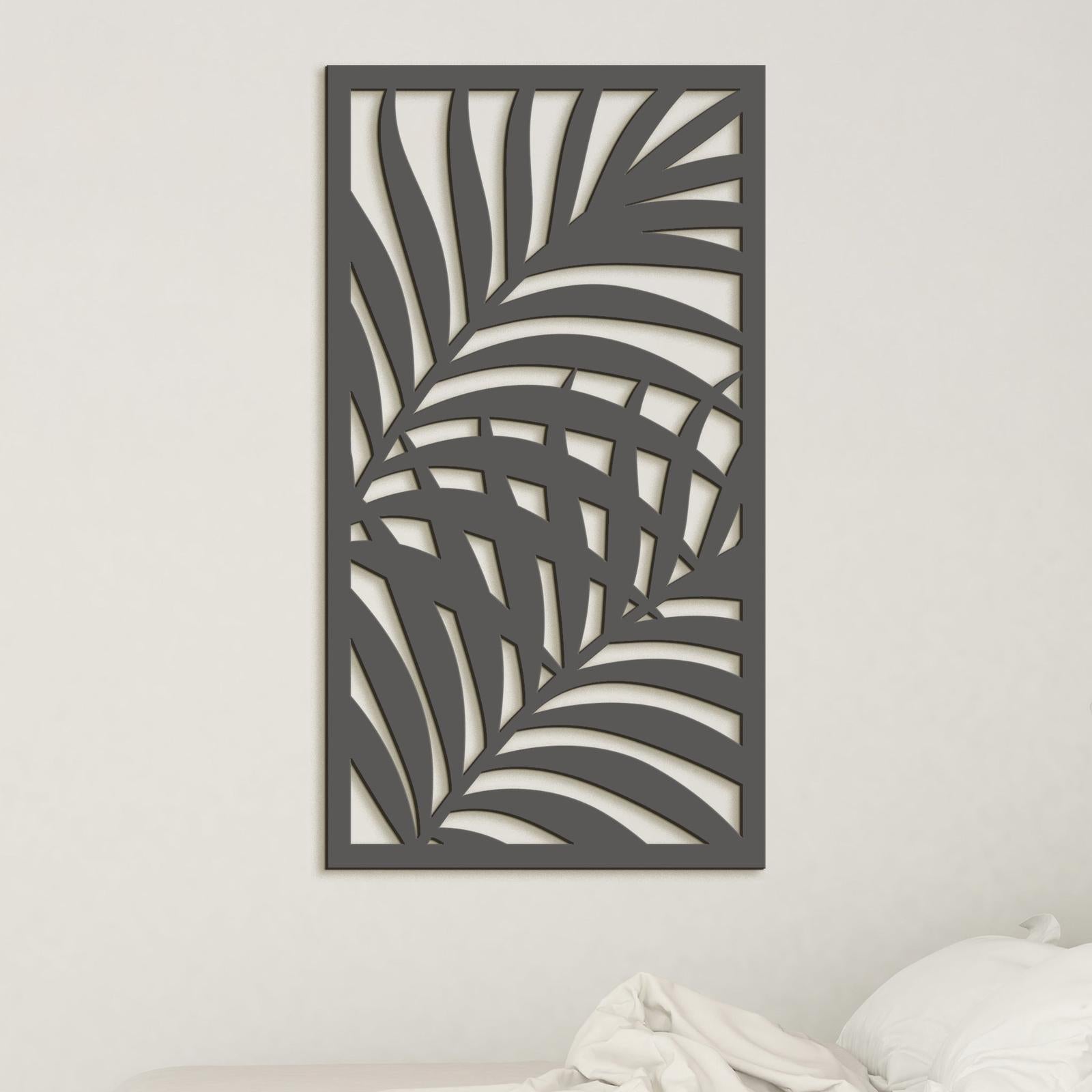 Dreveny obraz zatisie z listia-DREVTEX