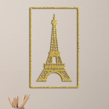 Drevený obraz Eiffelova veža-DREVTEX