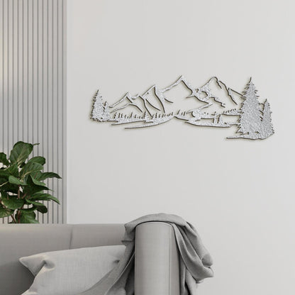 Drevená dekorácia na stenu HORY-DREVTEX