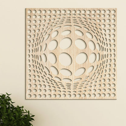 Dreveny panel 3D iluzia-DREVTEX