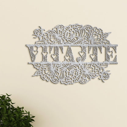 Drevený nápis VITAJTE-DREVTEX