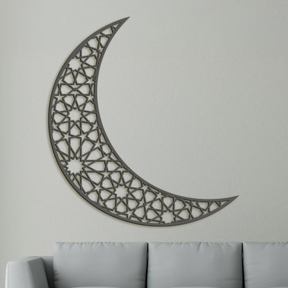 Drevený obraz na stenu Polmesiac-DREVTEX