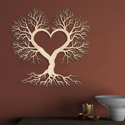 Drevený Strom života a lásky-DREVTEX