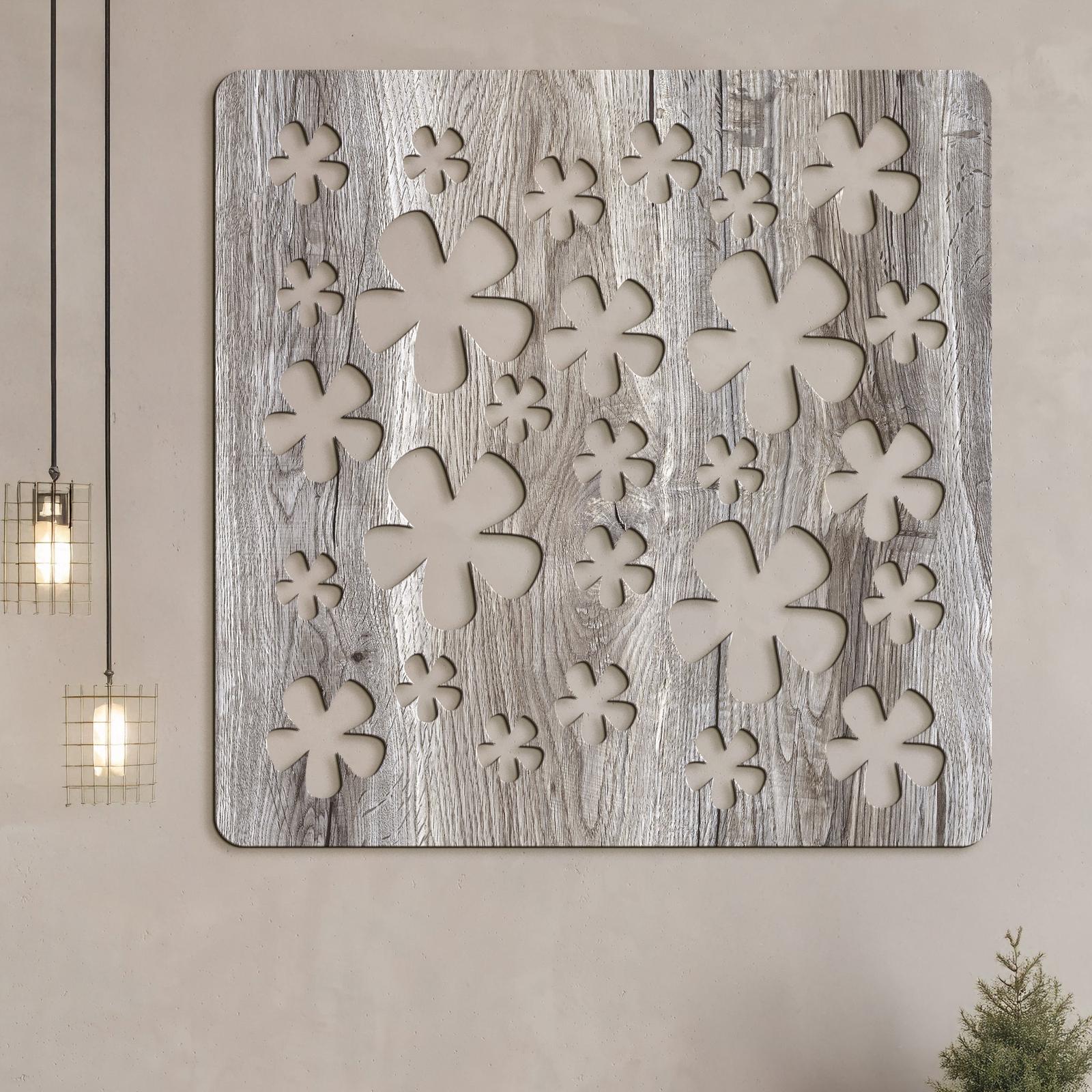 Drevená dekorácia Kvietky-DREVTEX