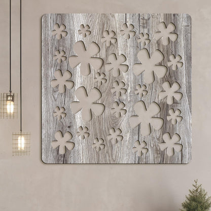 Drevená dekorácia Kvietky-DREVTEX