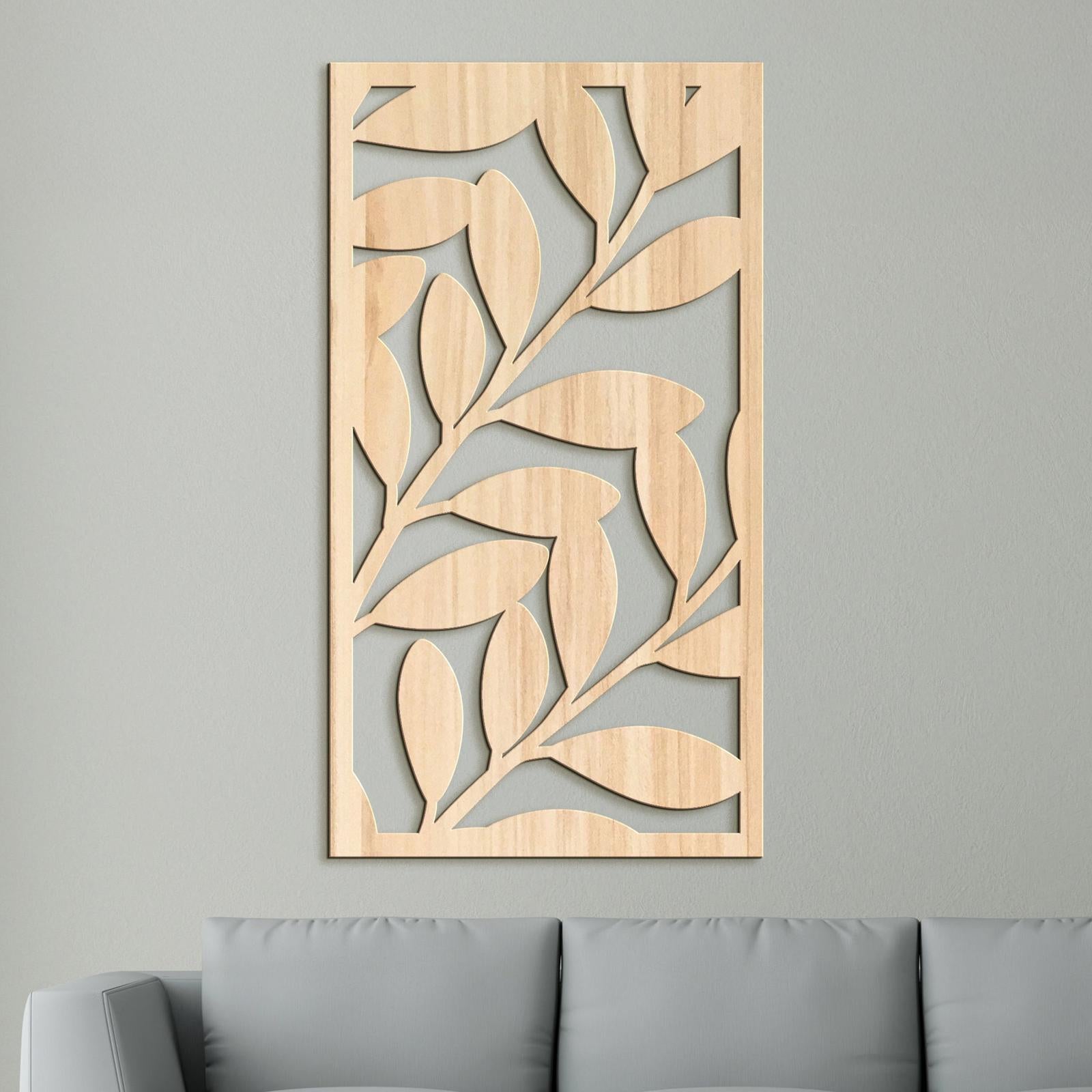 Romantický drevený obraz Boho Flower-DREVTEX