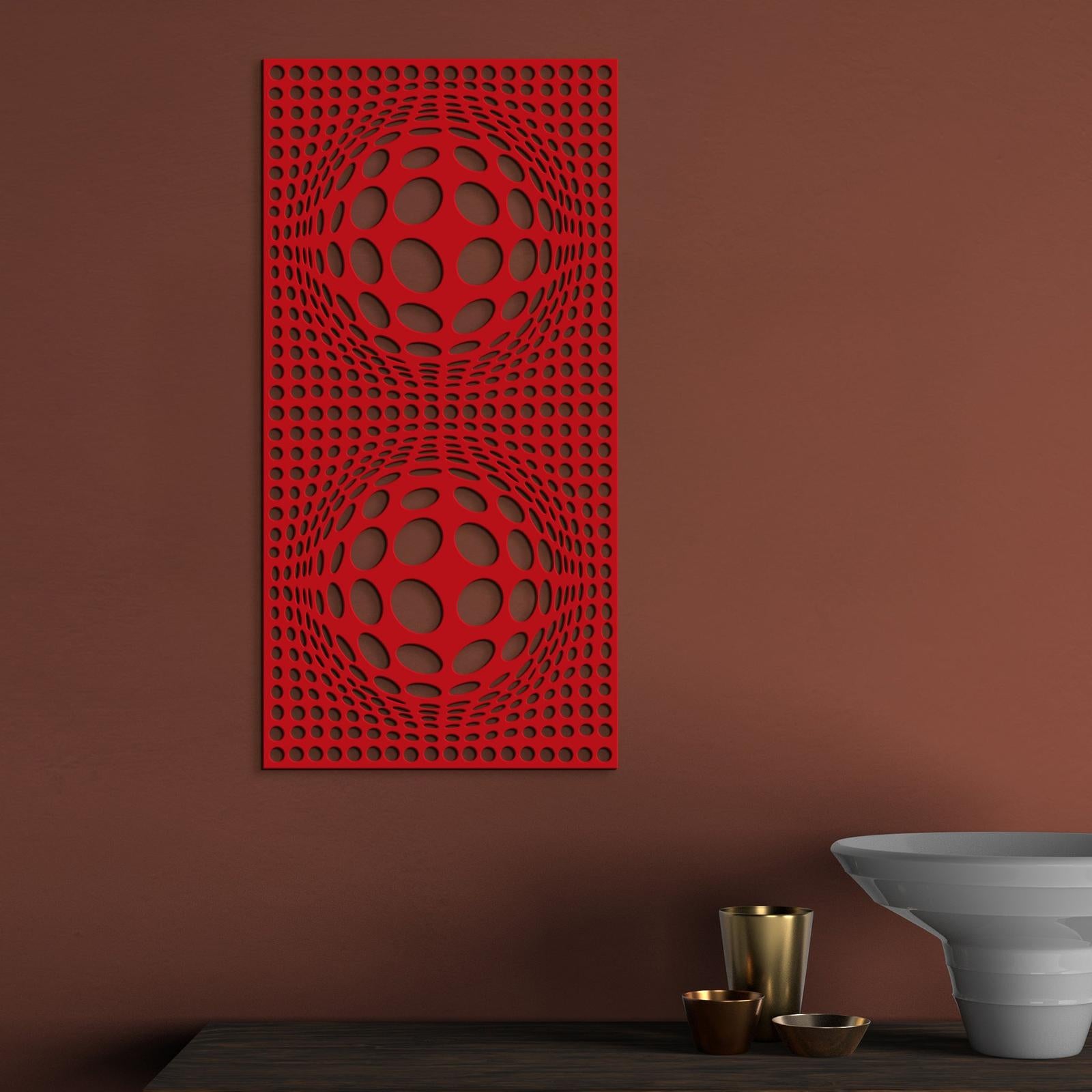 Drevený obraz na stenu 3D ilúzia-DREVTEX