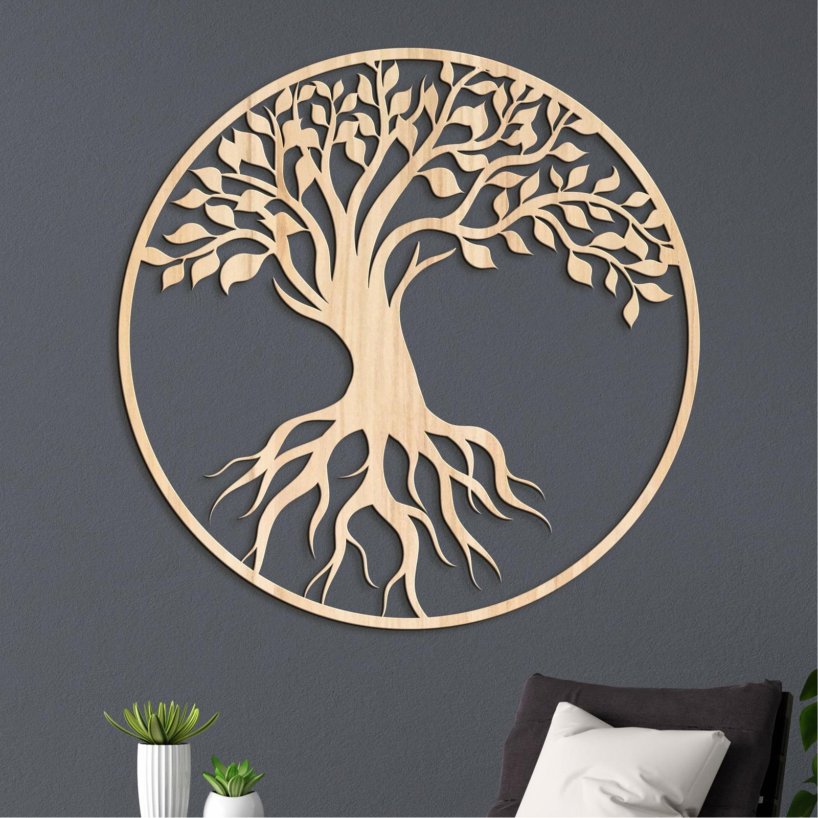 Strom života s prepletenými konármi-DREVTEX