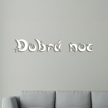 Drevený nápis Dobrú noc-DREVTEX